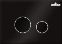 Комплект Унитаз подвесной безободковый Bell Pro Rimless 3301101R + Быстросъемное сиденье микролифт 33290100 + Система инсталляции для унитазов Relfix 38010010 + Кнопка смыва Relfix 3805004B глянцевая черная, хром