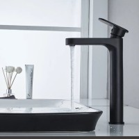 Смеситель для раковины Shevanik S8711H черный