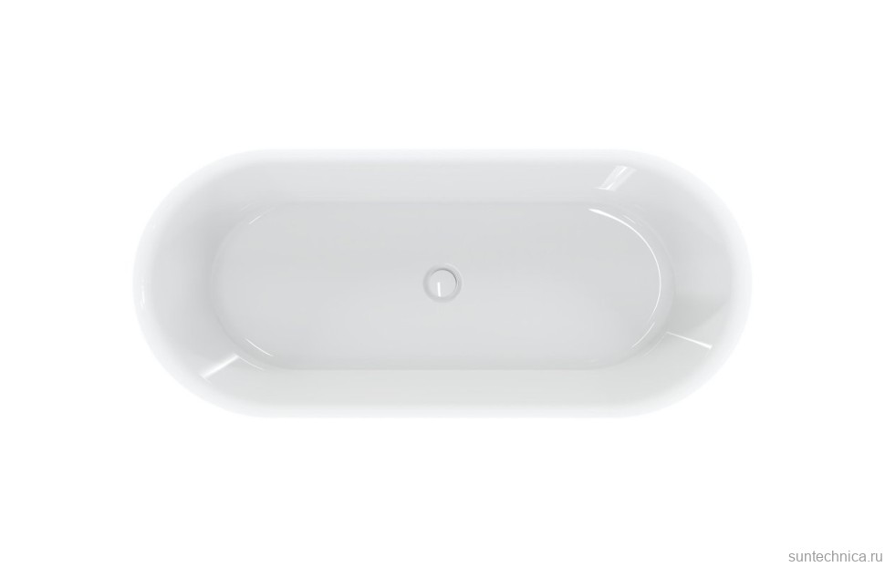Ванна AQUAme акриловая отдельностоящая AQM3501GW