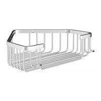 Полка угловая для ванной Shevanik SW01, хром Полка угловая для ванной Shevanik SW01, хром