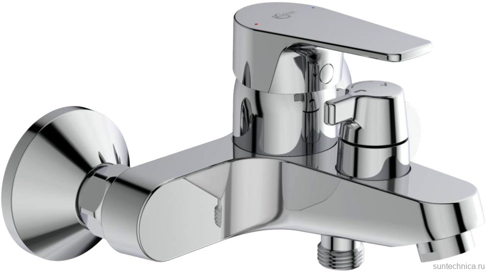 Душевой комплект Смеситель Ideal Standard Cerafine D BC494AA + Стойка IdealRain cube IdealRain Cube A5862AA