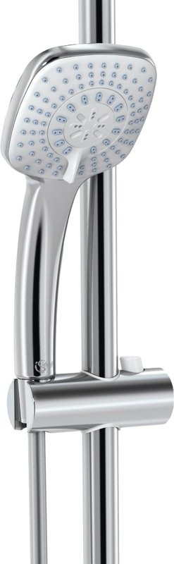 Душевой комплект Смеситель Ideal Standard Cerafine D BC494AA + Стойка IdealRain cube IdealRain Cube A5862AA