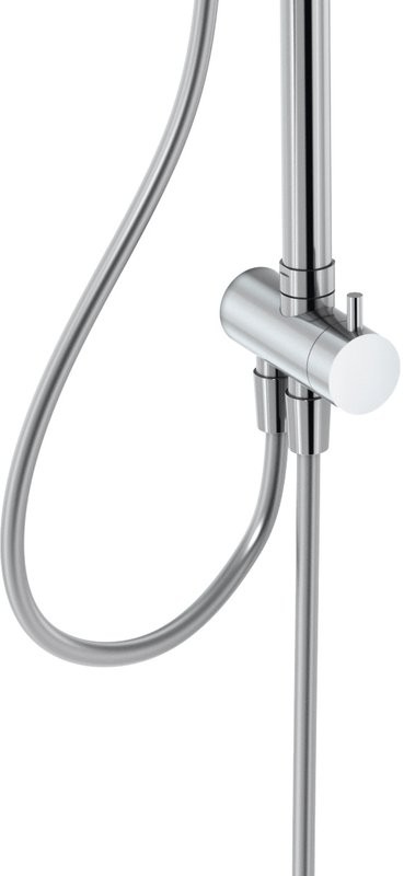 Душевой комплект Смеситель Ideal Standard Cerafine D BC494AA + Стойка IdealRain cube IdealRain Cube A5862AA