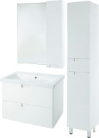 Зеркало Bellezza Пегас R 60 белое