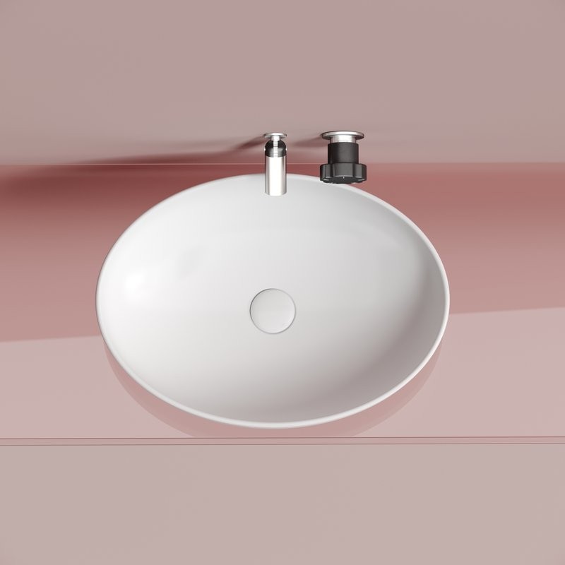 Накладная раковина Ceramicanova Element CN6056MW белая матовая