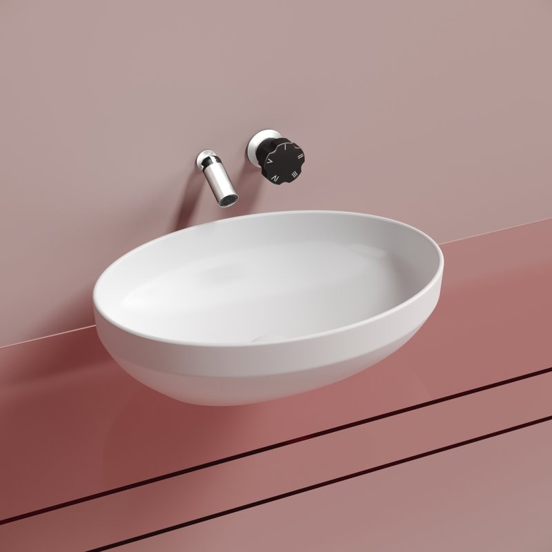 Накладная раковина Ceramicanova Element CN6056MW белая матовая