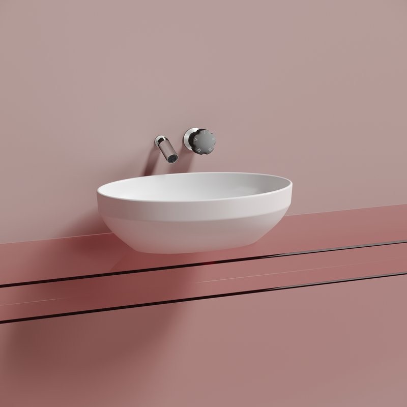 Накладная раковина Ceramicanova Element CN6056MW белая матовая