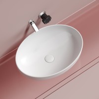 Накладная раковина Ceramicanova Element CN6056MW белая матовая