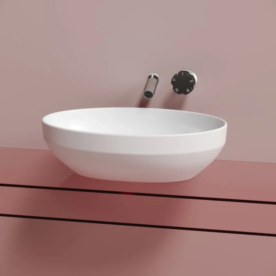 Накладная раковина Ceramicanova Element CN6056MW белая матовая
