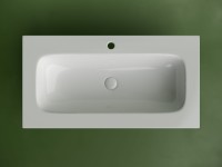 Мебельная раковина Ceramicanova Grace прямоугольная 91см с отверстием под смеситель CN7019