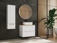 Тумба с раковиной Style Line Бали 70 подвесная, белый софт