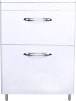 Тумба под раковину Style Line Каре 60 напольная, Люкс Plus, белая