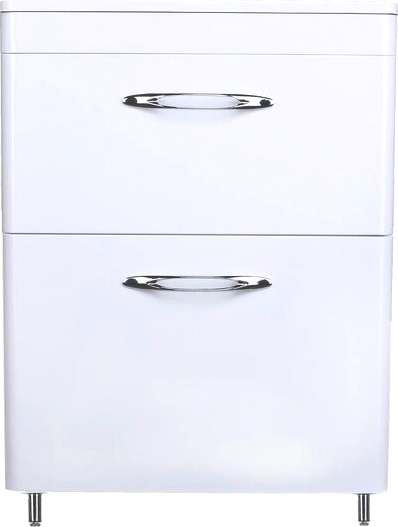 Тумба под раковину Style Line Каре 60 напольная, Люкс Plus, белая