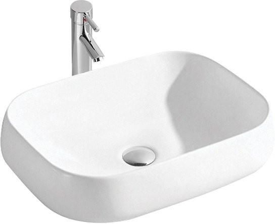Накладная раковина AQUATEK AQ5526-00 глянцевая белая