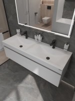 Стакан для ванной AM.PM Inspire 2.0 A50A343422 настенный, черный, стеклянный, двойной Стакан для ванной AM.PM Inspire 2.0 A50A343422 настенный, черный, стеклянный, двойной