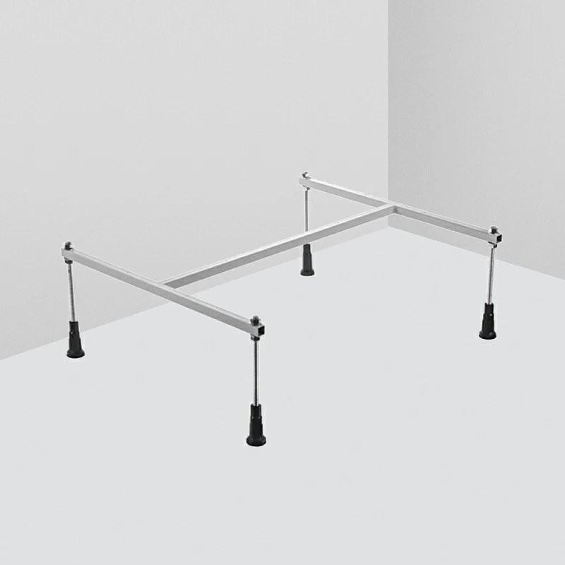 Акриловая ванна AM.PM Sense 150x70 см, пристенная, белая, с каркасом