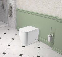 Комплект Lavinia Boho Унитаз приставной Bell Pro 33014040 + Крышка-сиденье Bell Pro 33290100 с микролифтом + Бачок скрытого монтажа RelFix 38020010 + Кнопка RelFix 3805004W