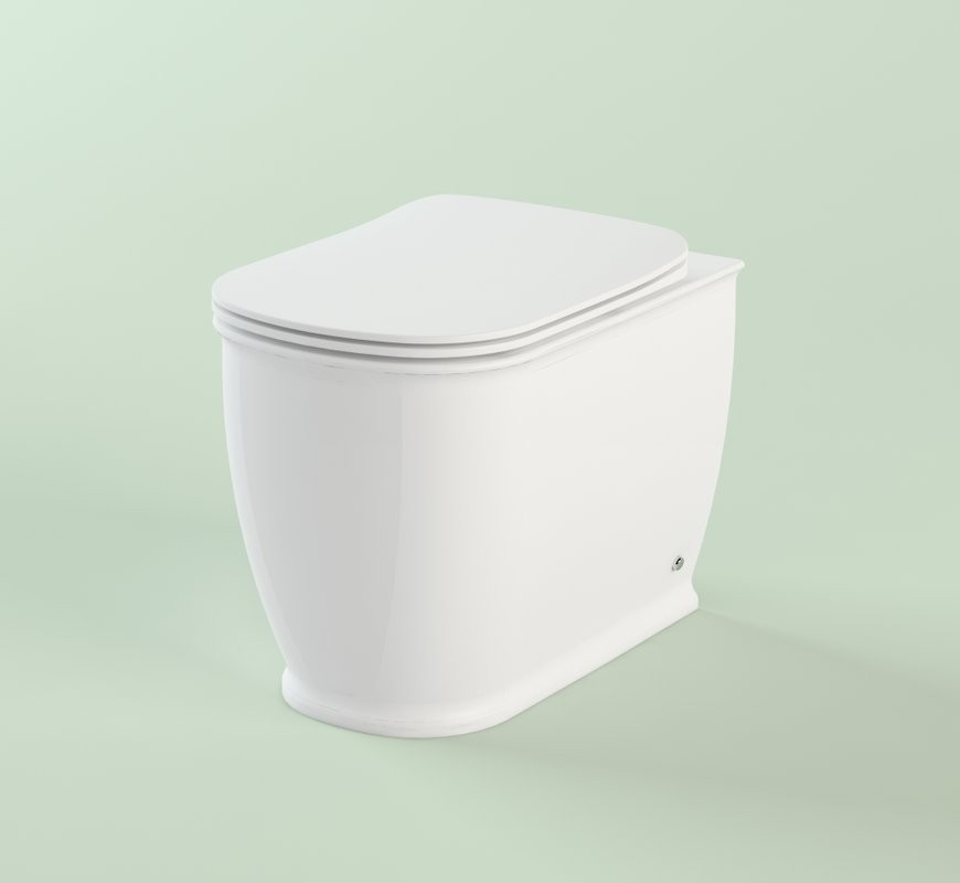 Комплект Lavinia Boho Унитаз приставной Bell Pro 33014040 + Крышка-сиденье Bell Pro 33290100 с микролифтом + Бачок скрытого монтажа RelFix 38020010 + Кнопка RelFix 3805004W