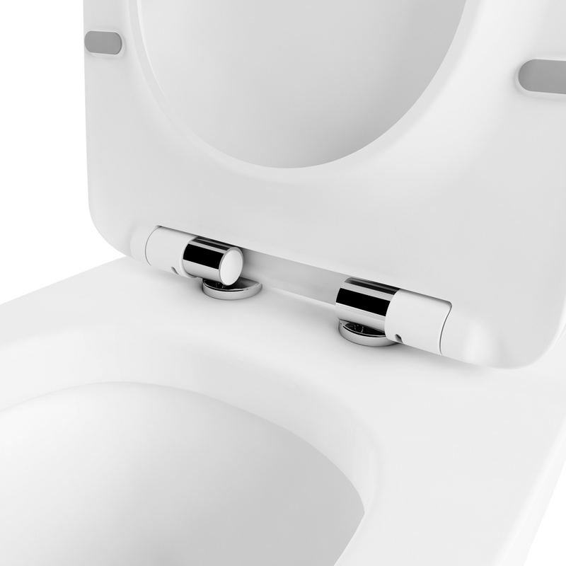 Комплект Lavinia Boho Унитаз приставной Bell Pro 33014040 + Крышка-сиденье Bell Pro 33290100 с микролифтом + Бачок скрытого монтажа RelFix 38020010 + Кнопка RelFix 3805004W
