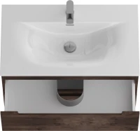 Тумба с раковиной BelBagno Etna 80 rovere moro, раковина BB-8099-80