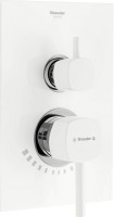 Душевой комплект Shouder Romer 0263108 С ВНУТРЕННЕЙ ЧАСТЬЮ, слоновая кость, хром