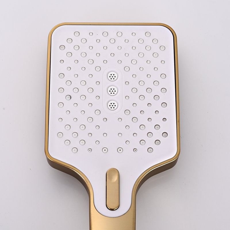 Душевая стойка Shevanik S6136G золотой сатин