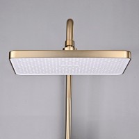 Душевая стойка Shevanik S6136G золотой сатин