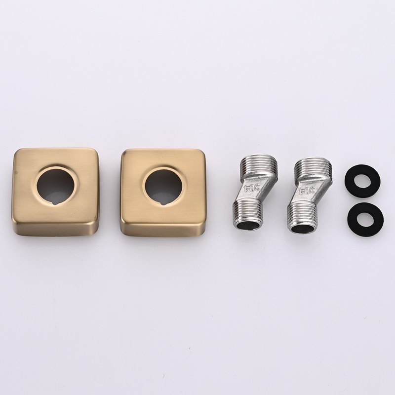 Душевая стойка Shevanik S6136G золотой сатин