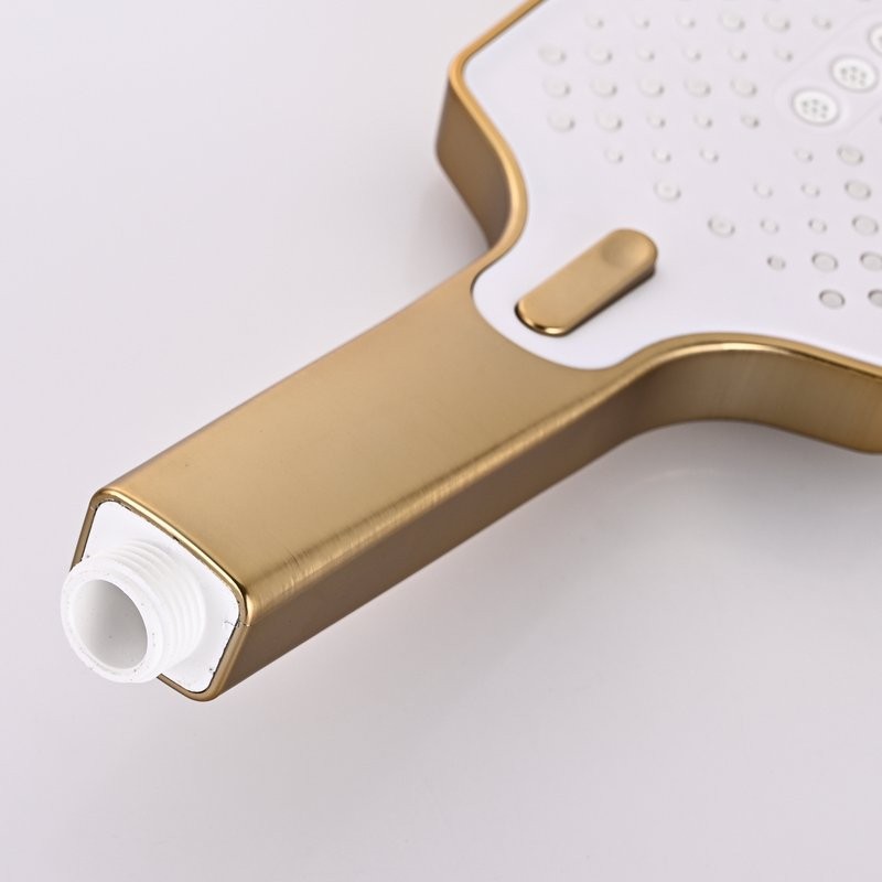 Душевая стойка Shevanik S6136G золотой сатин