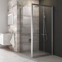 Душевой уголок Ravak Blix BLDP2 120х100, Transparent, профиль сатин