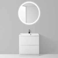 Мебель для ванной комнаты BelBagno Marino 60 bianco lucido, напольная
