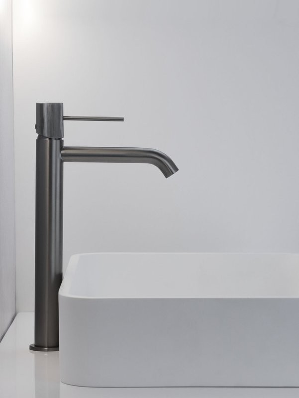 Смеситель для раковины AltroBagno Bilancia AltroBagnoBilancia010226GM оружейная сталь