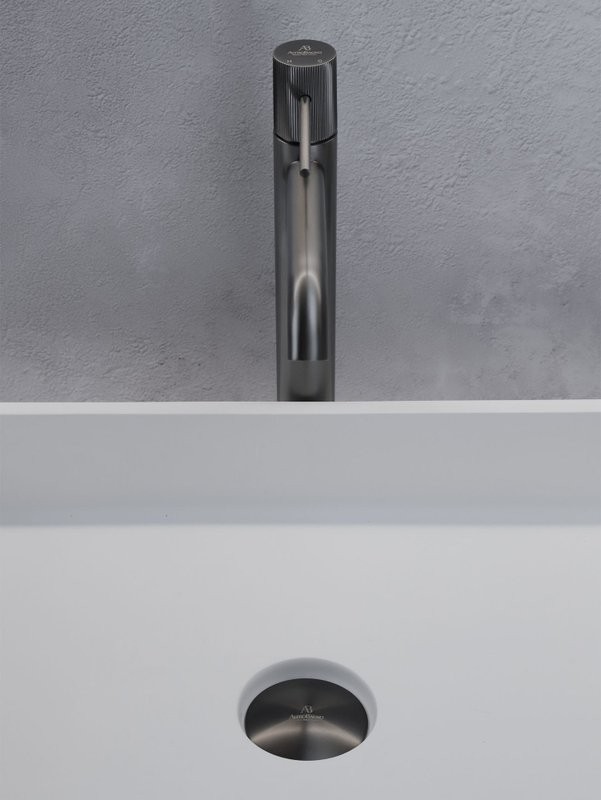 Смеситель для раковины AltroBagno Bilancia AltroBagnoBilancia010226GM оружейная сталь