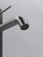 Смеситель для раковины AltroBagno Bilancia AltroBagnoBilancia010226GM оружейная сталь