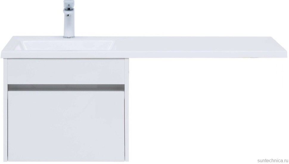 Тумба с раковиной Aquanet Токио 48 1 ящик L
