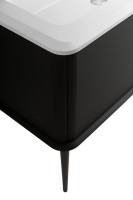 Мебель для ванной комнаты Cezares Idra 100 1 ящик, nero opaco