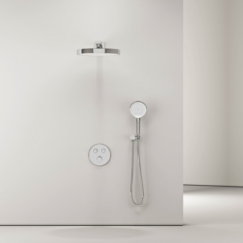 Душевой комплект Sancos Space SC3006CH хром, С ВНУТРЕННЕЙ ЧАСТЬЮ