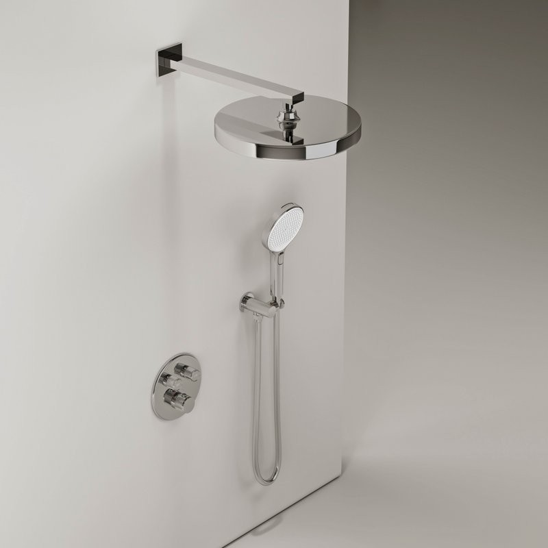 Душевой комплект Sancos Space SC3006CH хром, С ВНУТРЕННЕЙ ЧАСТЬЮ