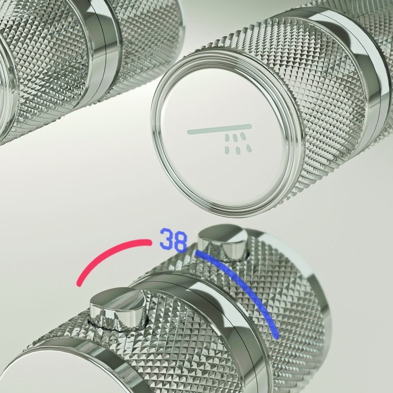 Душевой комплект Sancos Space SC3006CH хром, С ВНУТРЕННЕЙ ЧАСТЬЮ