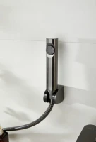 Комплект для раковины BELZ B713 B12713-3 с гигиеническим душем, оружейная сталь