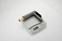 Комплект для раковины BELZ B713 B12713-3 с гигиеническим душем, оружейная сталь