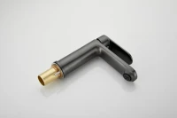 Комплект для раковины BELZ B713 B12713-3 с гигиеническим душем, оружейная сталь
