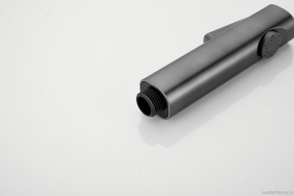 Комплект для раковины BELZ B713 B12713-3 с гигиеническим душем, оружейная сталь