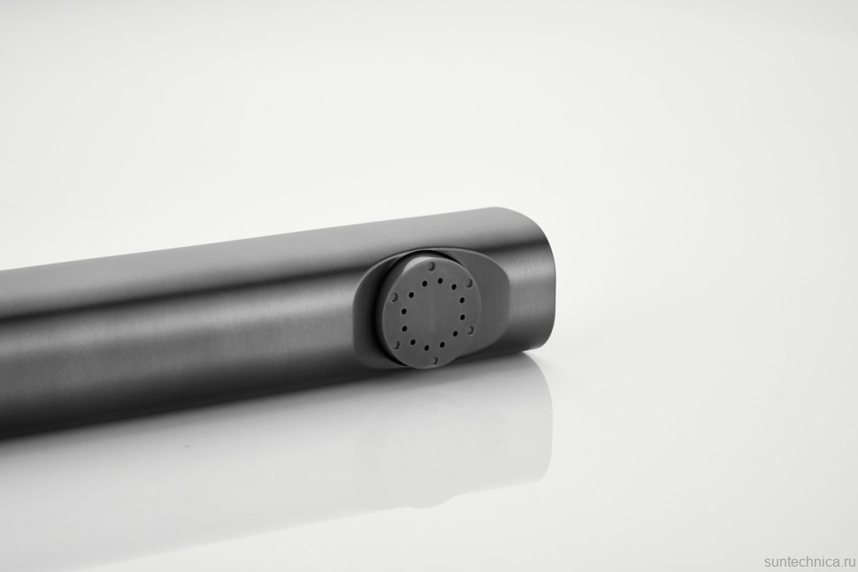 Комплект для раковины BELZ B713 B12713-3 с гигиеническим душем, оружейная сталь