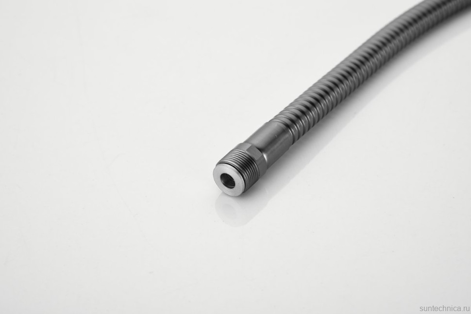 Комплект для раковины BELZ B713 B12713-3 с гигиеническим душем, оружейная сталь