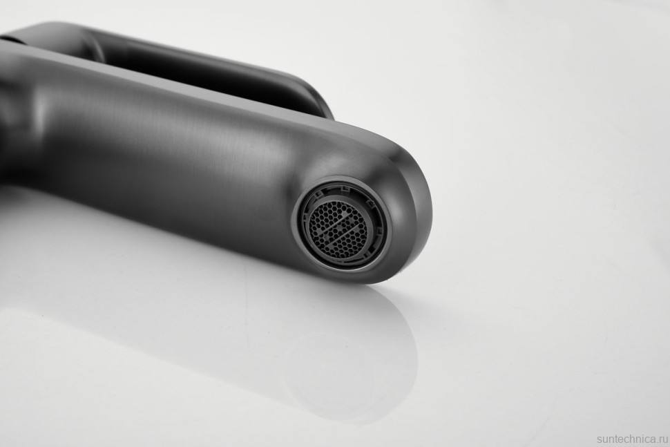 Комплект для раковины BELZ B713 B12713-3 с гигиеническим душем, оружейная сталь