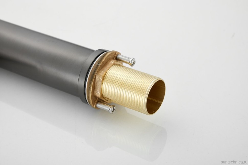 Комплект для раковины BELZ B713 B12713-3 с гигиеническим душем, оружейная сталь