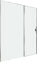 Душевая дверь в нишу Allen Brau Priority 3.31037.00 160 см, профиль хром, стекло прозрачное Optiwhite