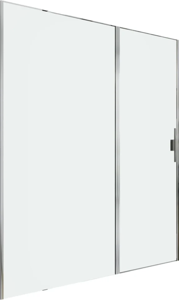 Душевая дверь в нишу Allen Brau Priority 3.31037.00 160 см, профиль хром, стекло прозрачное Optiwhite