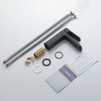 Смеситель для раковины Shevanik S4501H, черный Смеситель для раковины Shevanik S4501H, черный